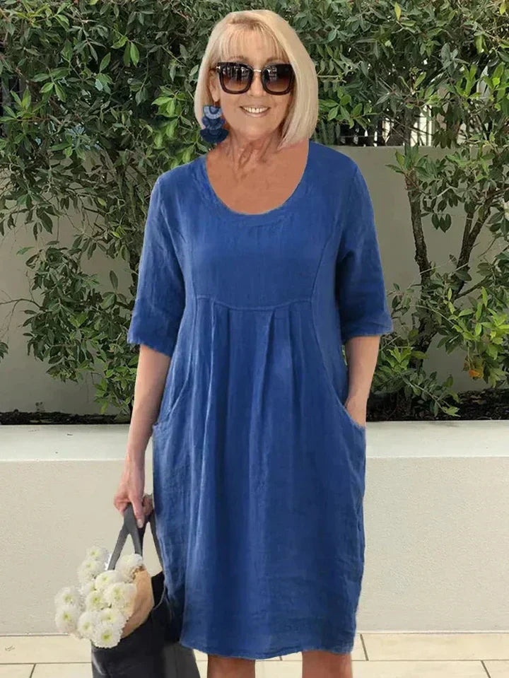 BRIDGET | Loose Dress with Pockets