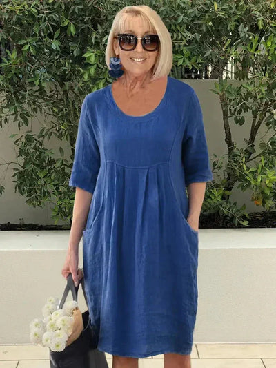 BRIDGET | Loose Dress with Pockets