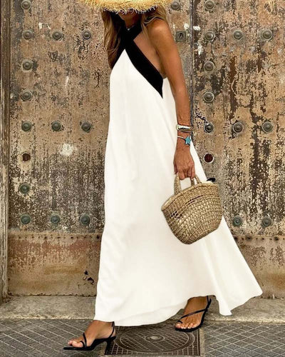 SIENNA | Cross Neck Dress