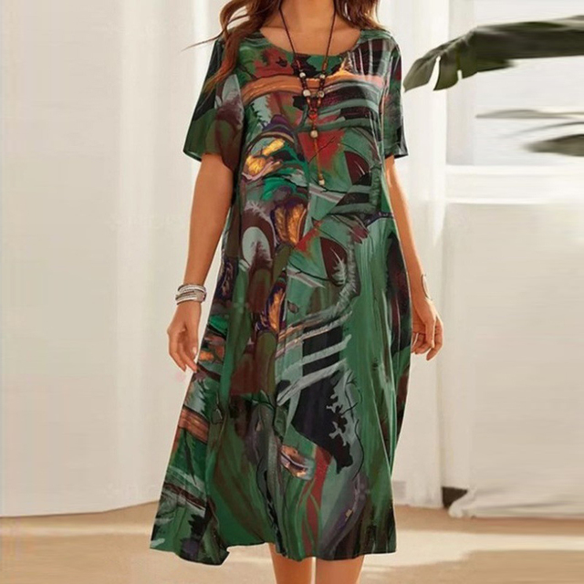 ABIGAIL | Comfortable Printed Dress