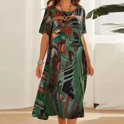 ABIGAIL | Comfortable Printed Dress