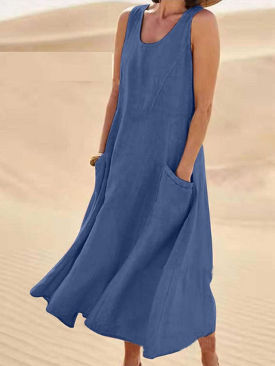 EMILY |  Elegant summer dress with belly coverage