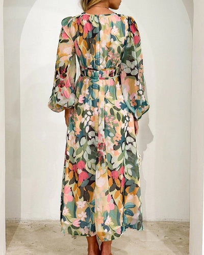 CARLOTTA | Elegant floral dress