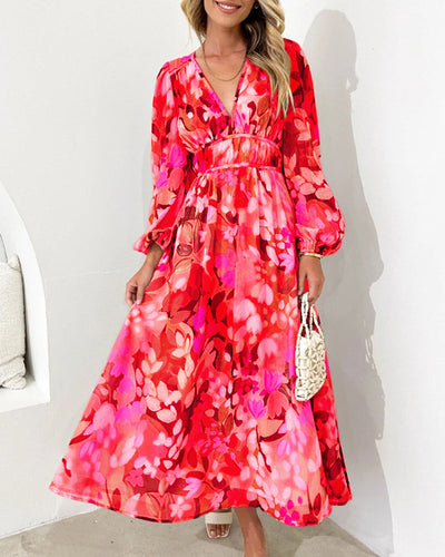 CARLOTTA | Elegant floral dress