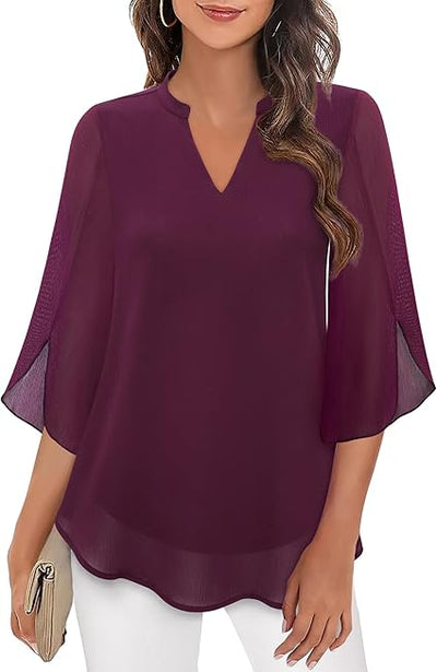 FIONA | Chic Layered Blouse