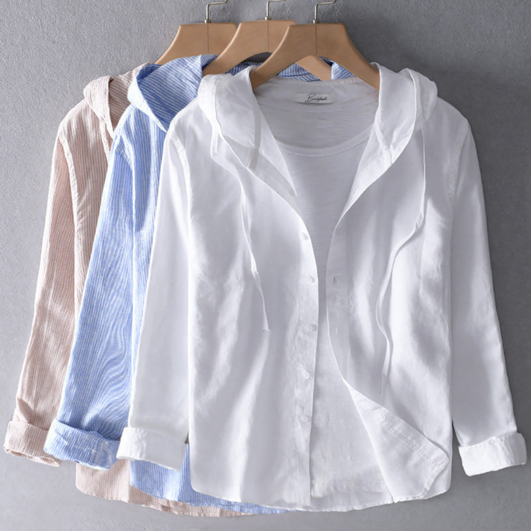 LUCAS | Men's Lightweight Hooded Shirt