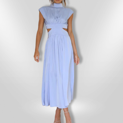 DIANA | Chic Pleated Dress