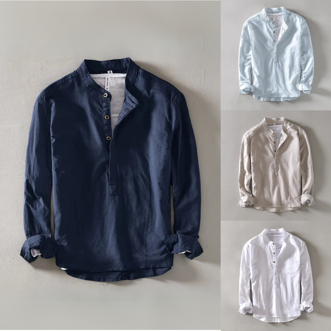 JASON | Men's Long Sleeve Japanese Style Pullover