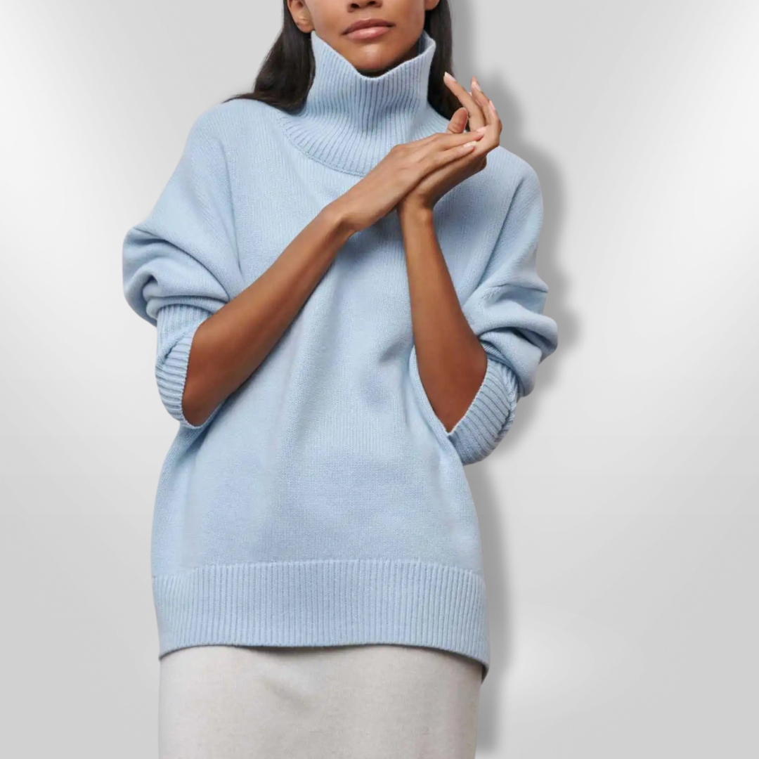 OLIVIA | Sweater with turtle neck