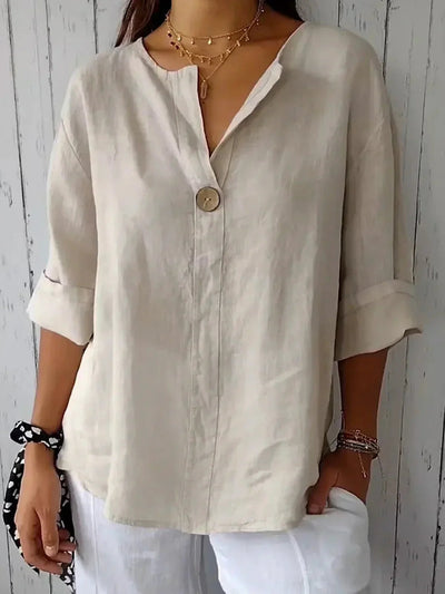 JESSA | Casual V-Neck Blouse