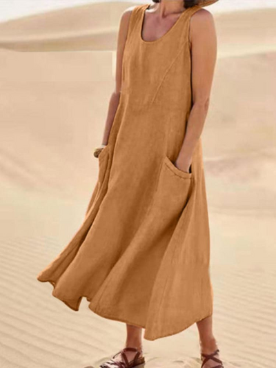 EMILY |  Elegant summer dress with belly coverage