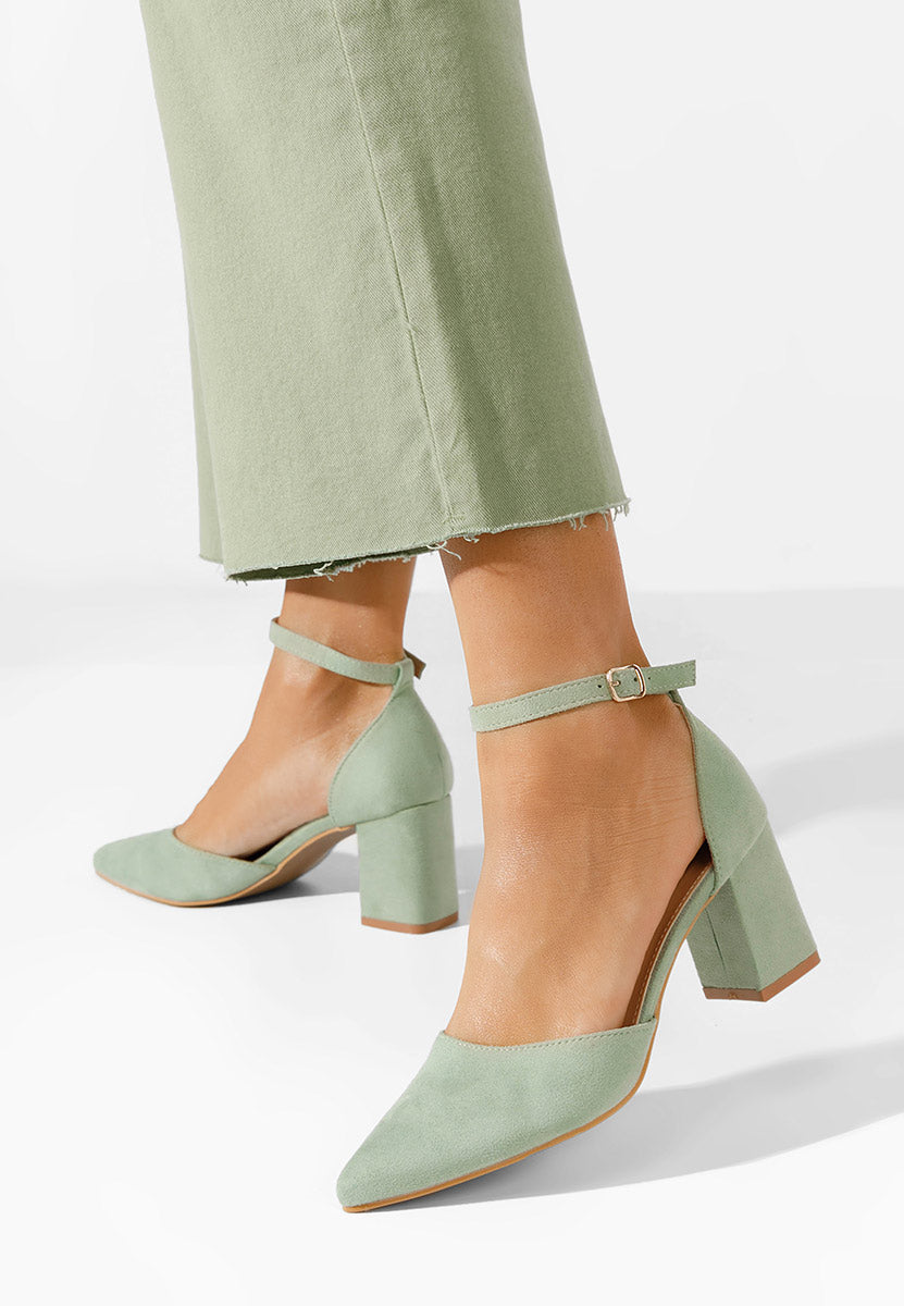 GREEN | High heel pumps