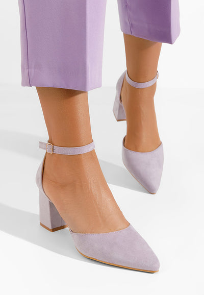 PURPLE | High heel pumps
