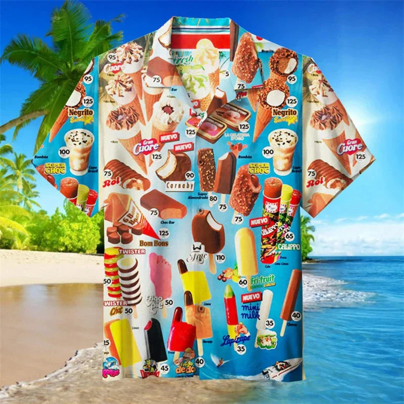 MATTEO | Polo with ice cream design
