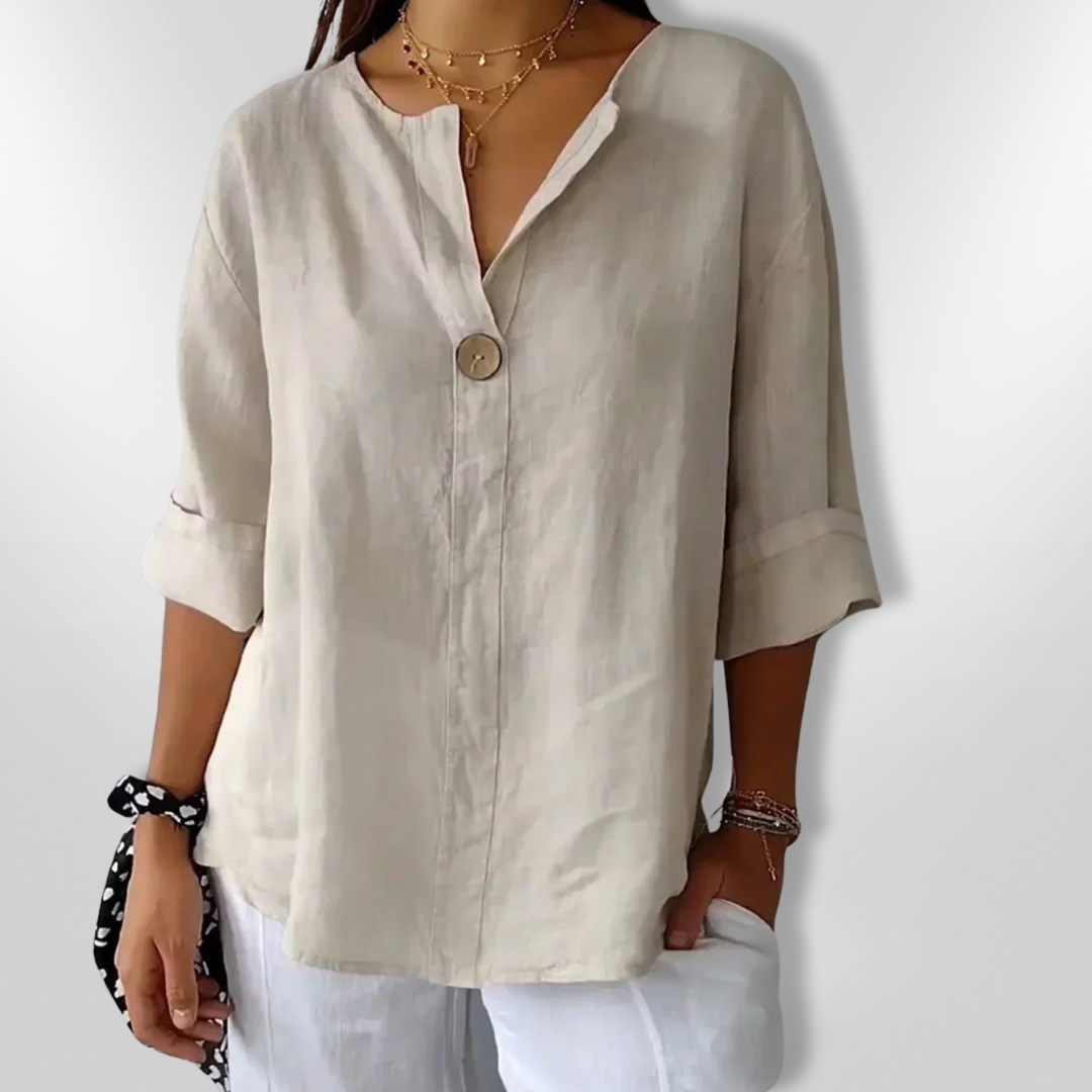 JESSA | V-Neck casual blouse