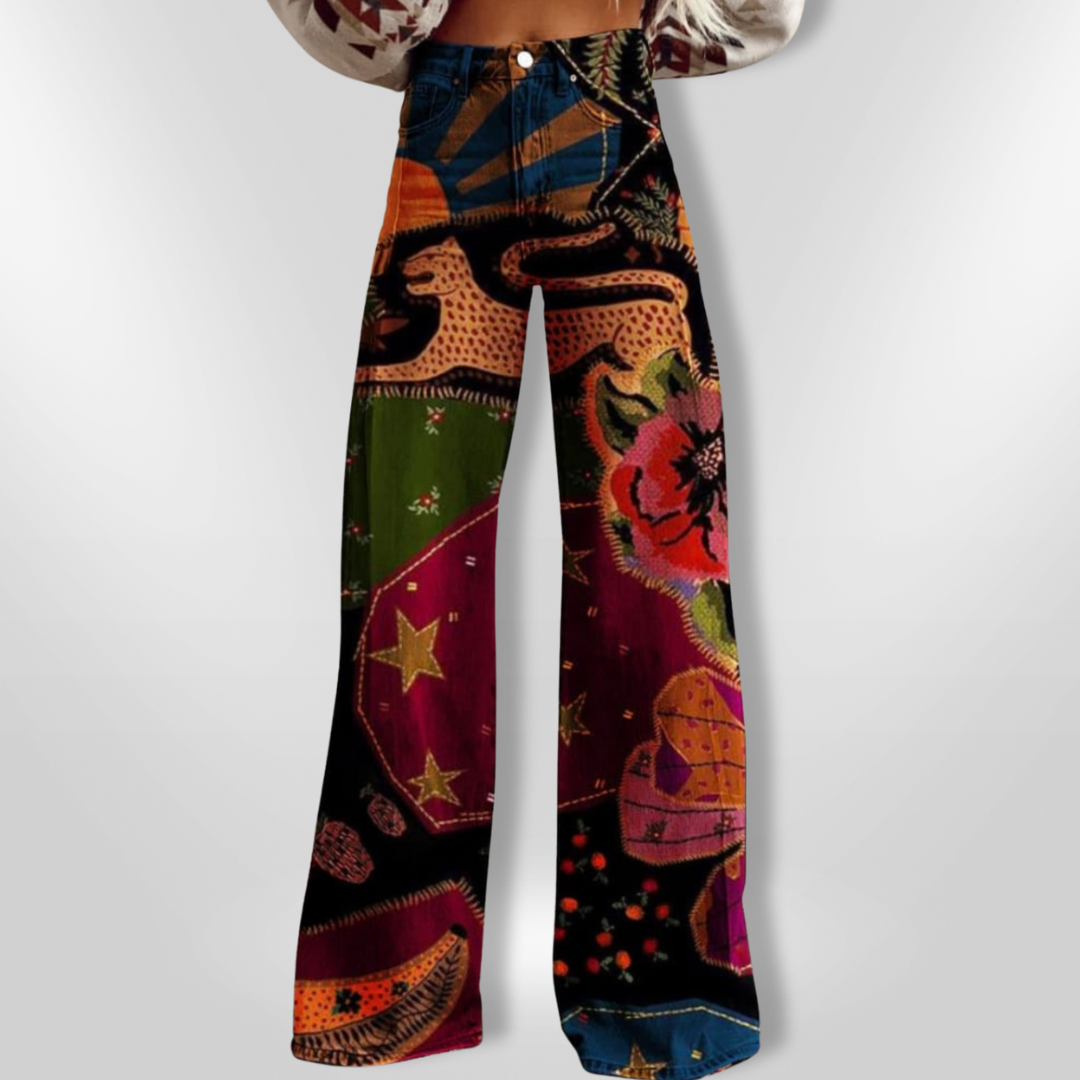 SIENA | Vintage wide trousers