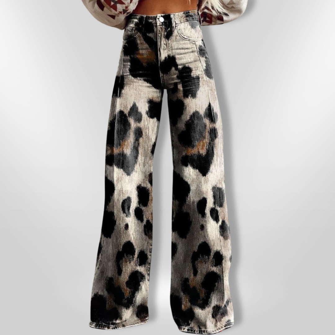 LEONA | Vintage wide trousers