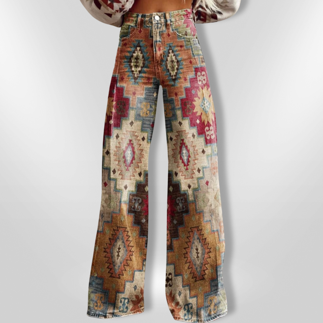 BOHO PATTERNS | Vintage wide trousers