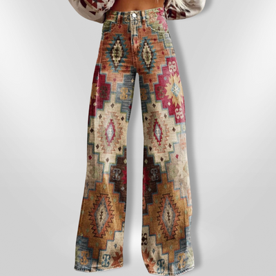 BOHO PATTERNS | Vintage wide trousers