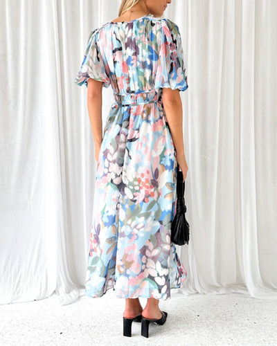 CARLOTTA | Elegant floral dress