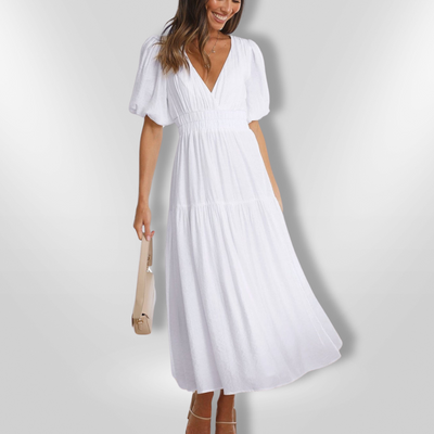ENOLA | Puff Sleeves Dress