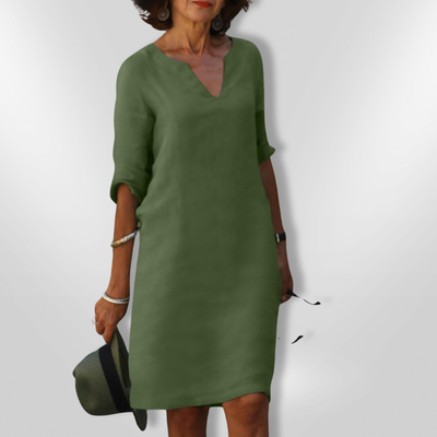 GRACE | V-Neck Three-Quarter Sleeves