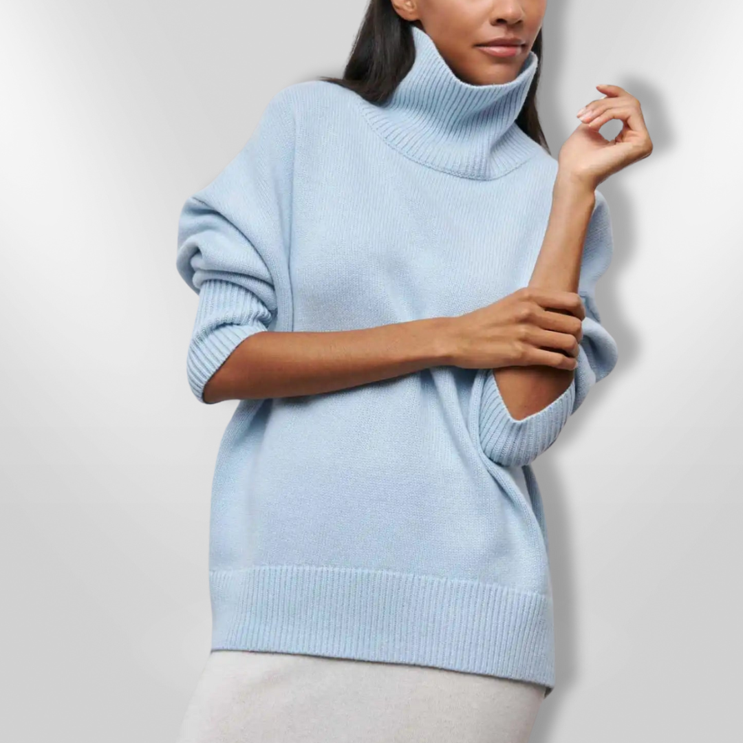 OLIVIA | Sweater with turtle neck