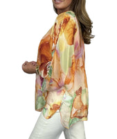 EMMAH | Elegant top in chiffon