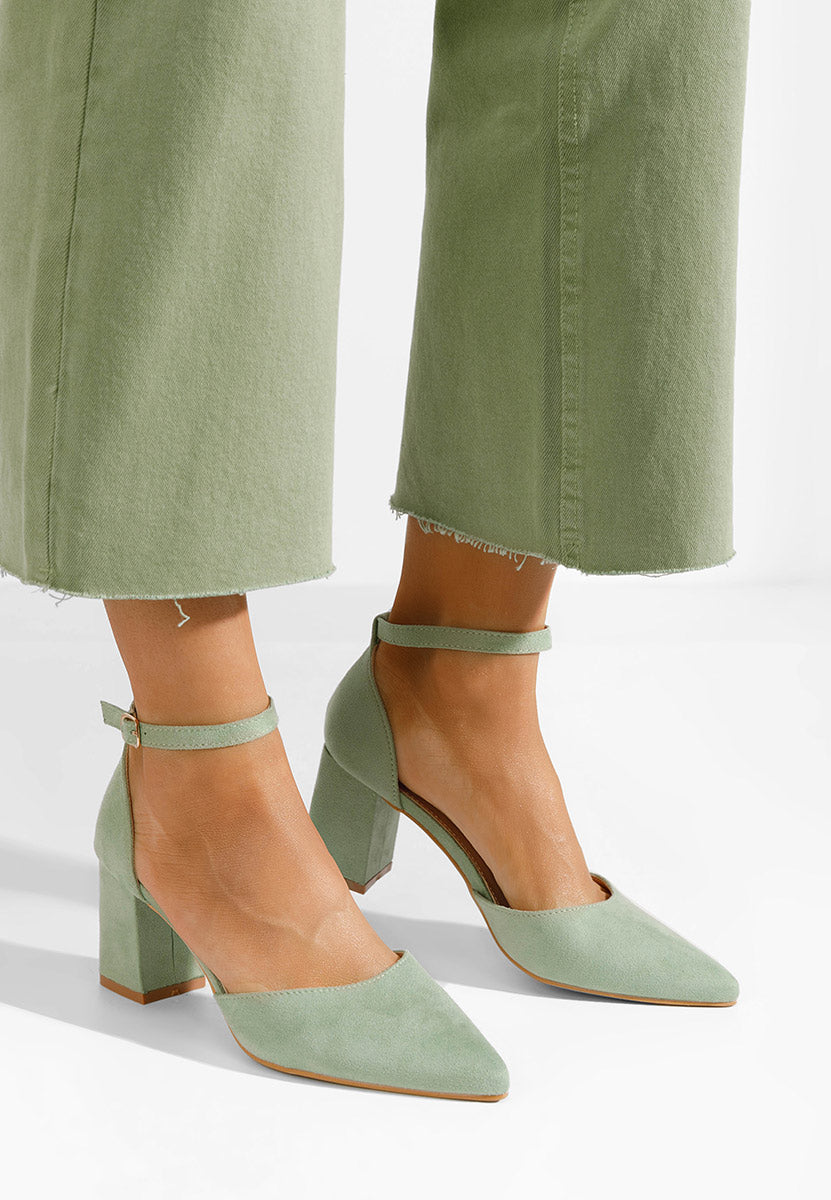GREEN | High heel pumps