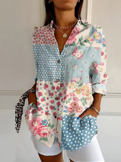 SAFFRON | Printed Blouse