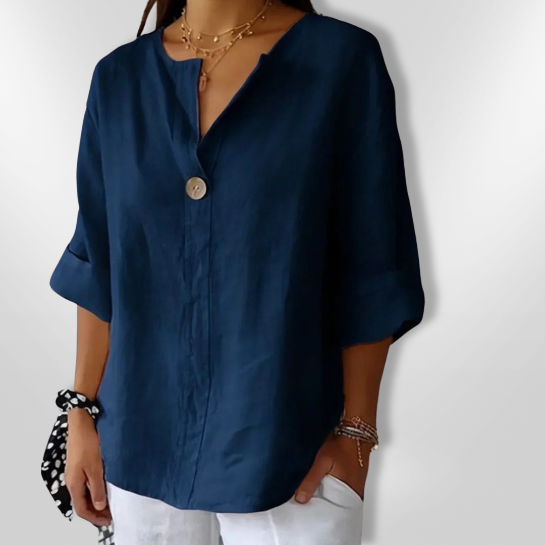 JESSA | V-Neck casual blouse