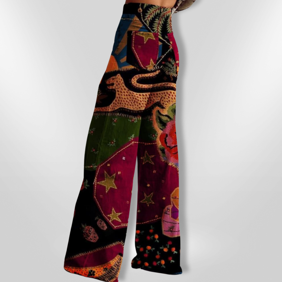 SIENA | Vintage wide trousers