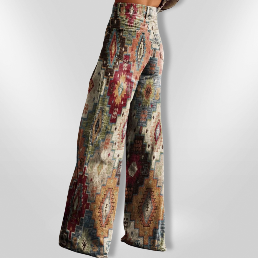 BOHO PATTERNS | Vintage wide trousers