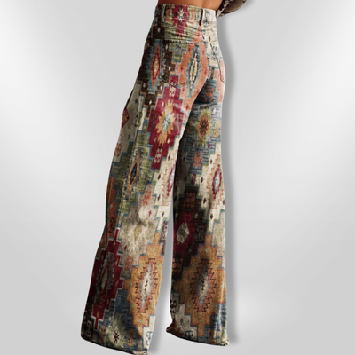 BOHO PATTERNS | Vintage wide trousers