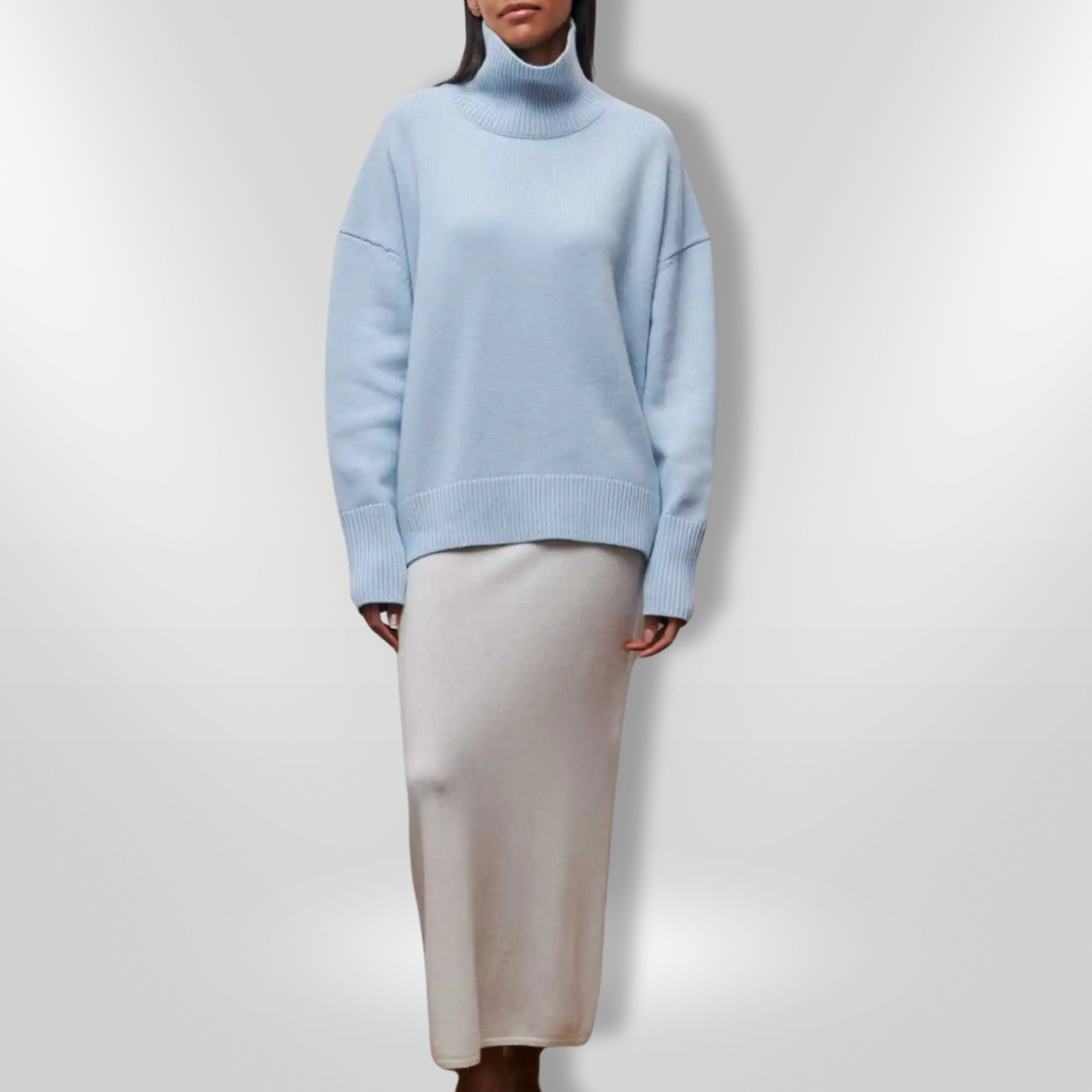 OLIVIA | Sweater with turtle neck
