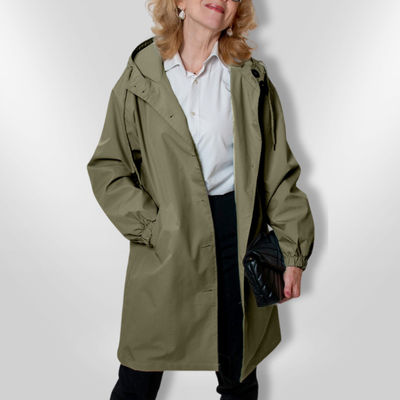 LEANNE | Water-Resistant Hooded Jacket