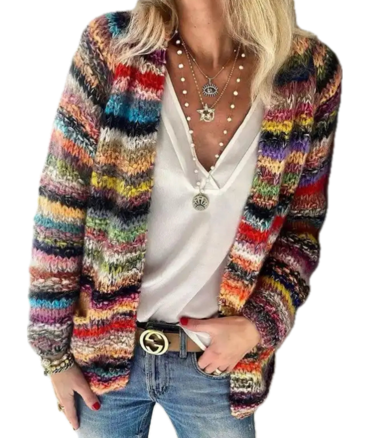 CAMILLA | Cardigan multicolore