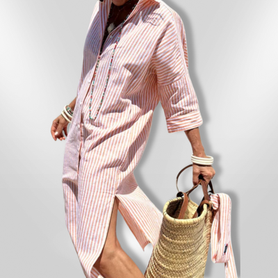 SOPHIE | Striped shirt dress