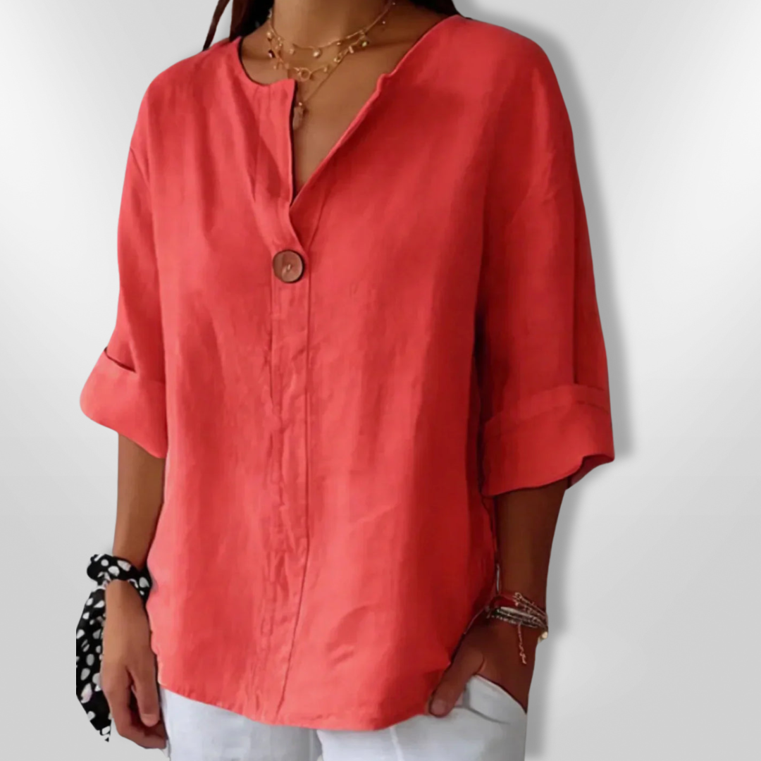 JESSA | V-Neck casual blouse