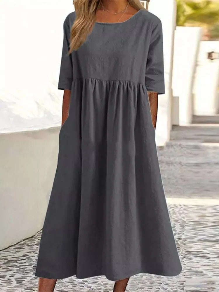 ELENA | Stylish midi dress