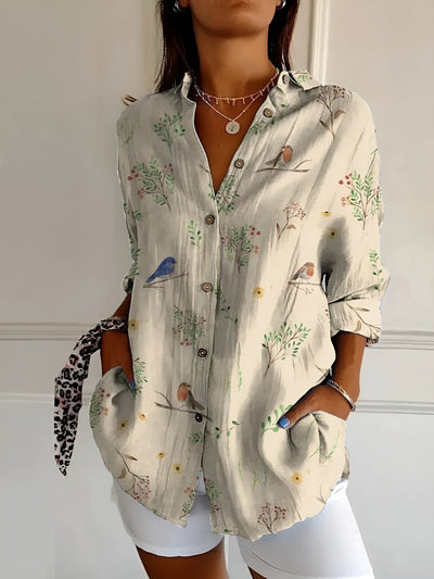 SAFFRON | Printed Blouse