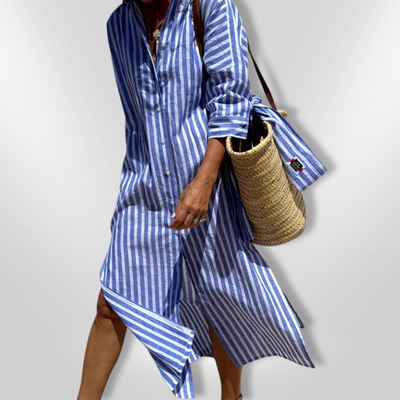 SOPHIE | Striped shirt dress