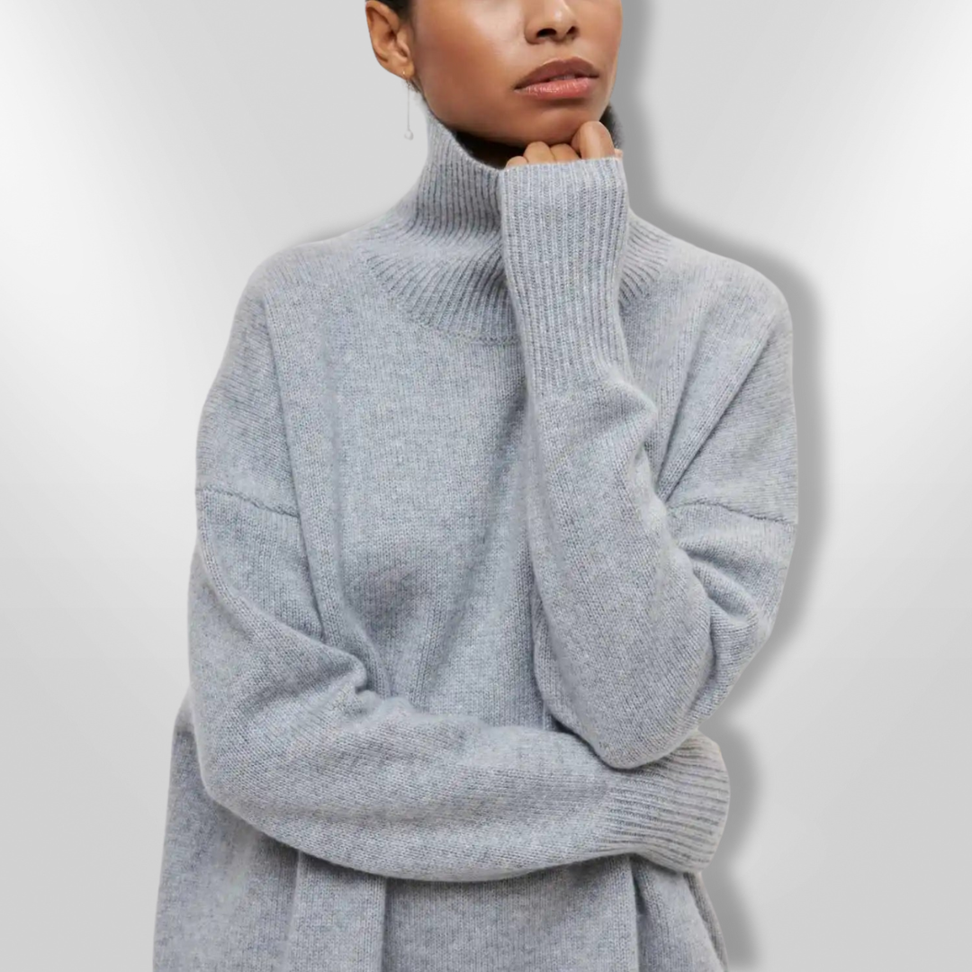 OLIVIA | Sweater with turtle neck