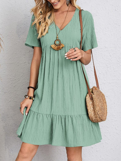 EMILY | Elegant dress with belly coverage