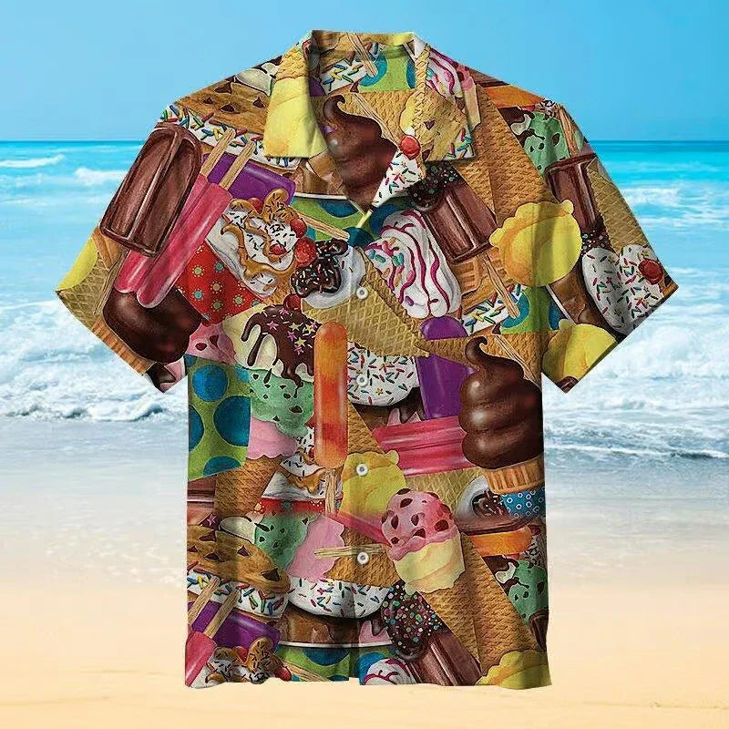 MATTEO | Polo with ice cream design
