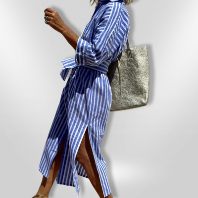 SOPHIE | Striped shirt dress