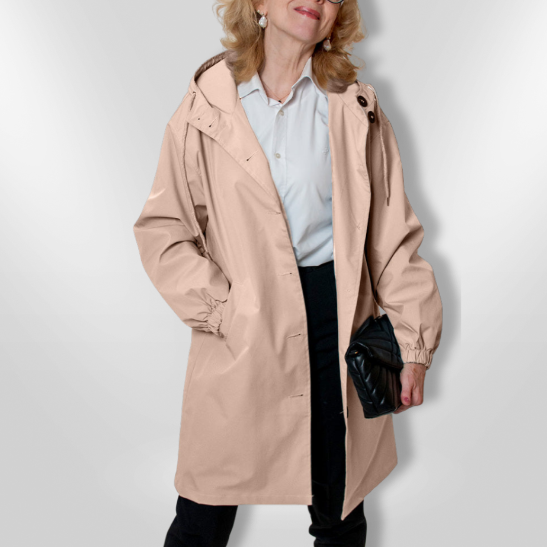 LEANNE | Water-Resistant Hooded Jacket