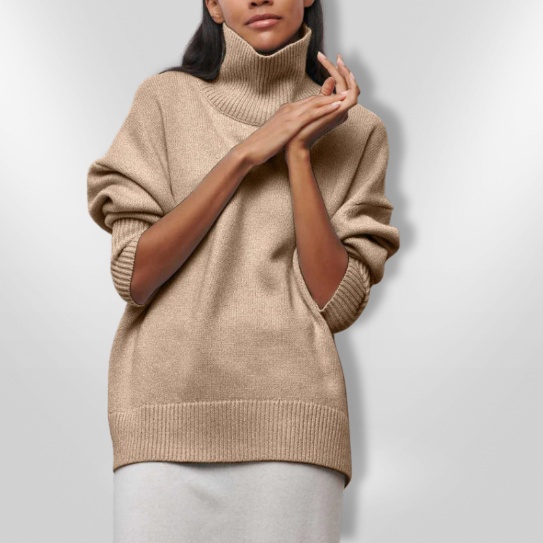 OLIVIA | Sweater with turtle neck