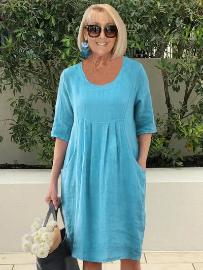 BRIDGET | Loose Dress with Pockets