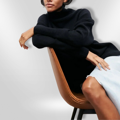 OLIVIA | Sweater with turtle neck